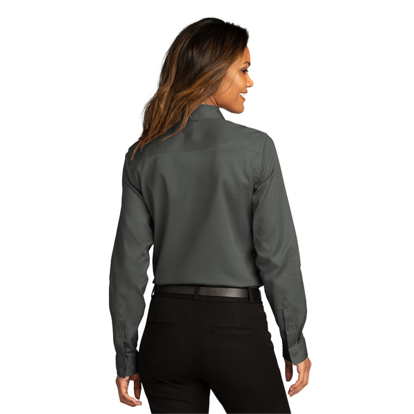 Port Authority® Long Sleeve SuperPro™ React™ Twill Ladies' Shirt