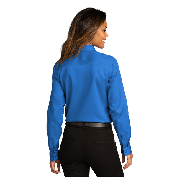 Port Authority® Long Sleeve SuperPro™ React™ Twill Ladies' Shirt