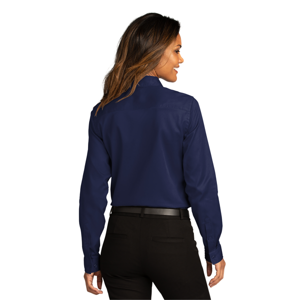 Port Authority® Long Sleeve SuperPro™ React™ Twill Ladies' Shirt