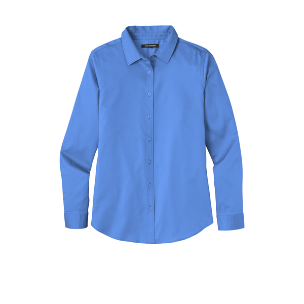 Port Authority® Long Sleeve SuperPro™ React™ Twill Ladies' Shirt
