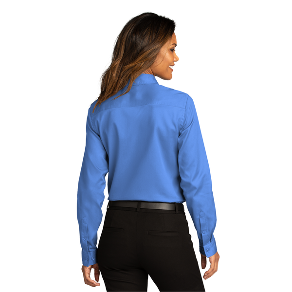 Port Authority® Long Sleeve SuperPro™ React™ Twill Ladies' Shirt