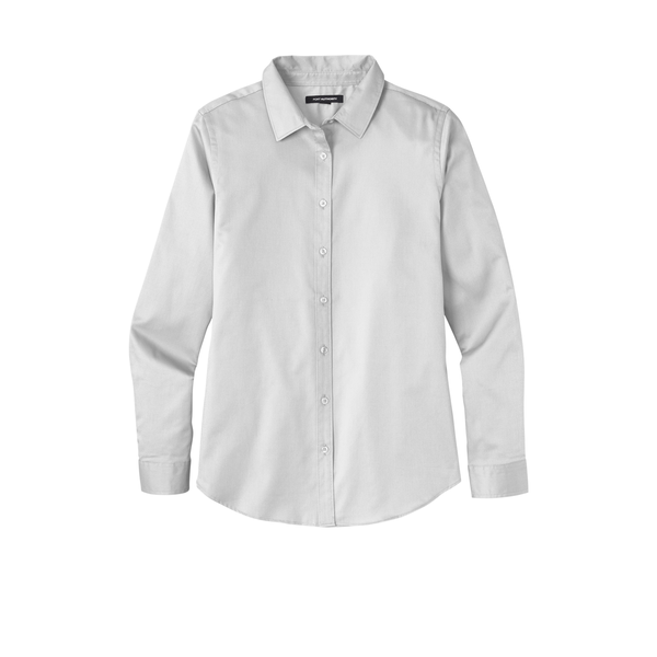 Port Authority® Long Sleeve SuperPro™ React™ Twill Ladies' Shirt