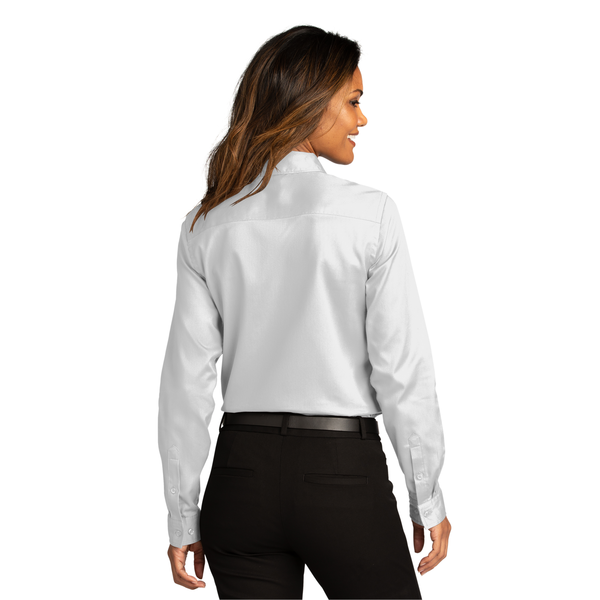 Port Authority® Long Sleeve SuperPro™ React™ Twill Ladies' Shirt