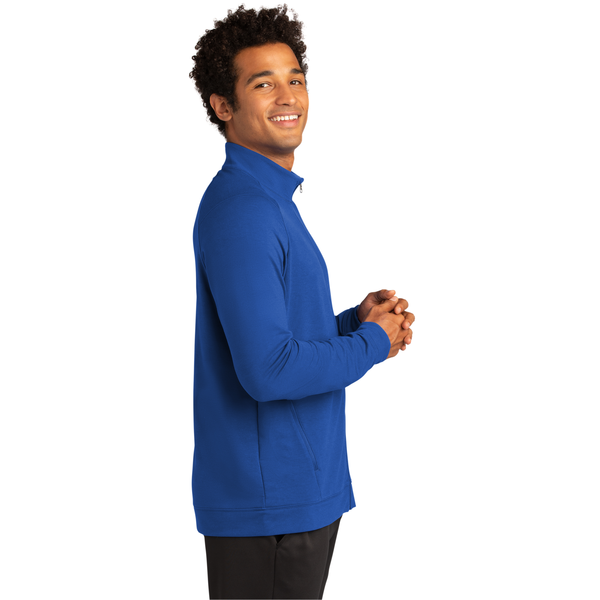 Sport-Tek® Sport-Wick® Flex Fleece Men's Full Zip