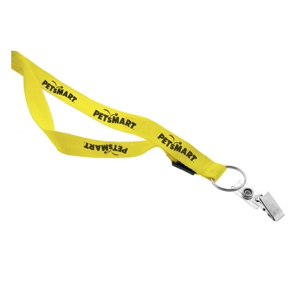 Polyester Lanyard w Breakaway,  3/4"