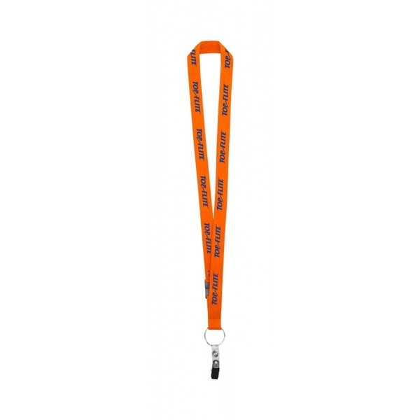 Polyester Lanyard w Breakaway,  3/4"