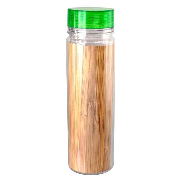 Clear View Insulated Bottle w/ Flat Top Lid, 18oz.