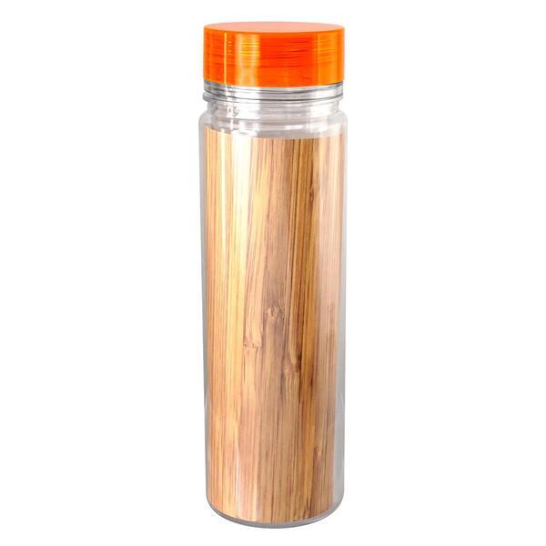 Clear View Insulated Bottle w/ Flat Top Lid, 18oz.