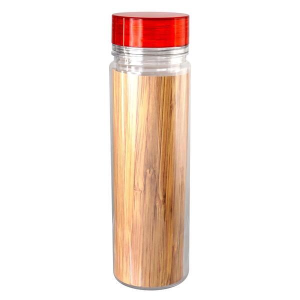 Clear View Insulated Bottle w/ Flat Top Lid, 18oz.