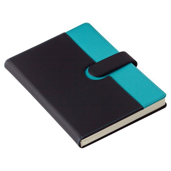 Chic Magnetic Closure Leatherette Journal, 8-3/4" x 5-7/8"