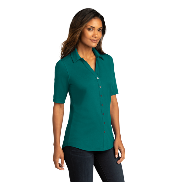 Port Authority® City Stretch Ladies' Button Up Top