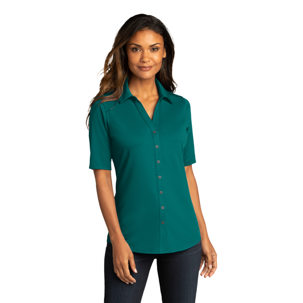 Port Authority® City Stretch Ladies' Button Up Top