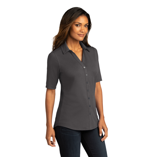 Port Authority® City Stretch Ladies' Button Up Top