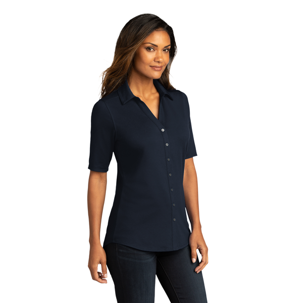 Port Authority® City Stretch Ladies' Button Up Top