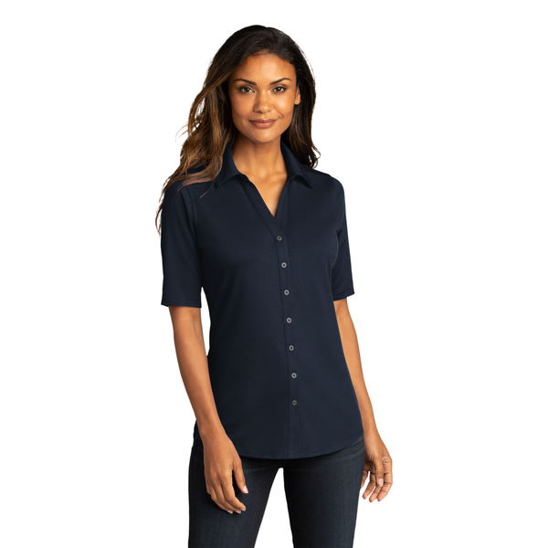 Port Authority® City Stretch Ladies' Button Up Top