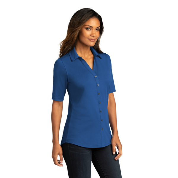Port Authority® City Stretch Ladies' Button Up Top