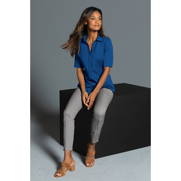 Port Authority® City Stretch Ladies' Button Up Top