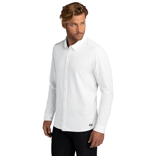 OGIO® Code Stretch Long Sleeve Men's Button Up Shirt