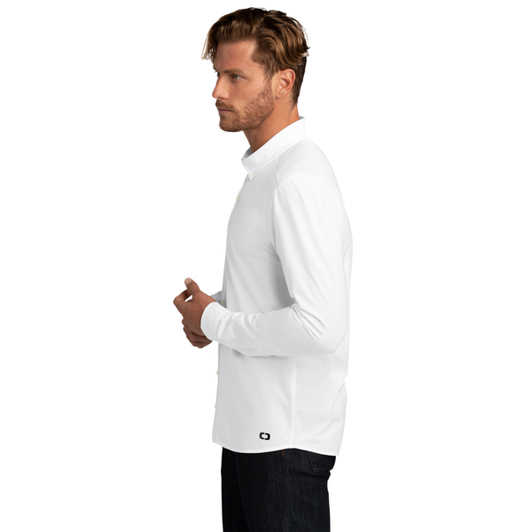 OGIO® Code Stretch Long Sleeve Men's Button Up Shirt