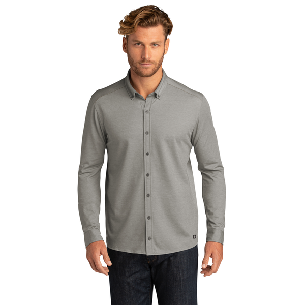 OGIO® Code Stretch Long Sleeve Men's Button Up Shirt