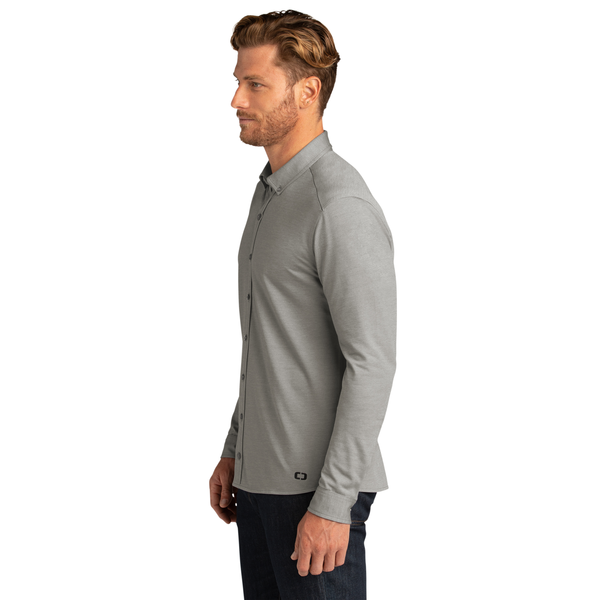 OGIO® Code Stretch Long Sleeve Men's Button Up Shirt