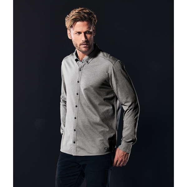 OGIO® Code Stretch Long Sleeve Men's Button Up Shirt