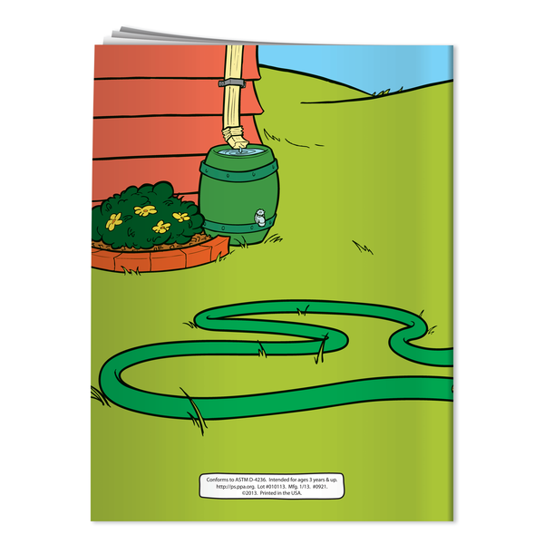 Wise about Water Conservation Coloring Book