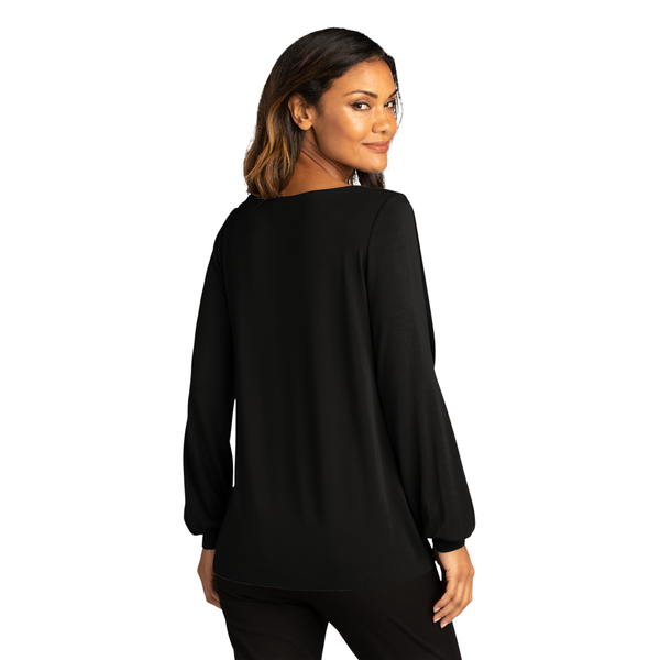 Port Authority® Luxe Knit Jewel Neck Ladies' Top