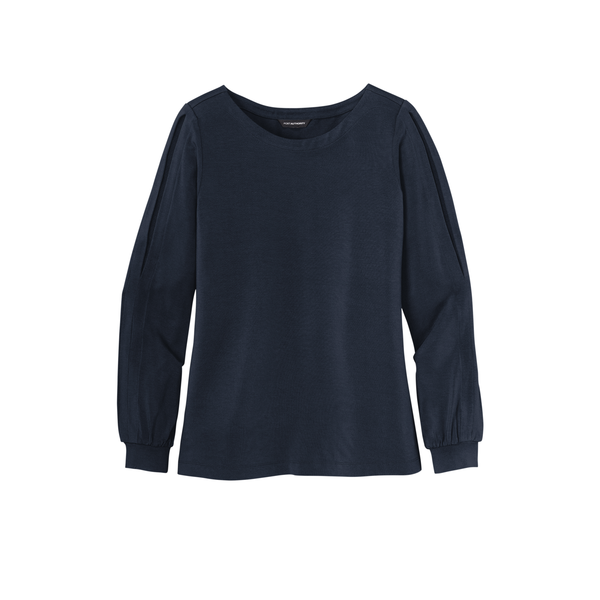Port Authority® Luxe Knit Jewel Neck Ladies' Top