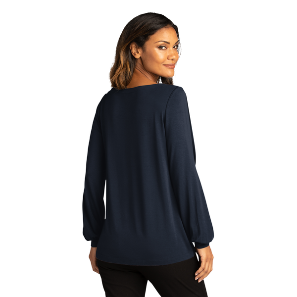 Port Authority® Luxe Knit Jewel Neck Ladies' Top