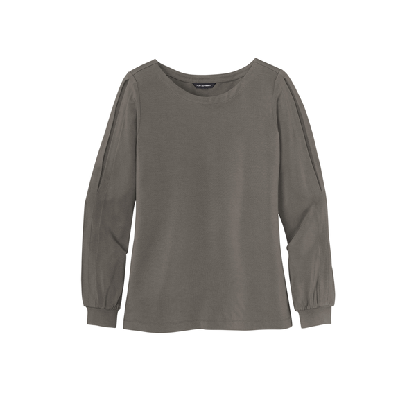Port Authority® Luxe Knit Jewel Neck Ladies' Top