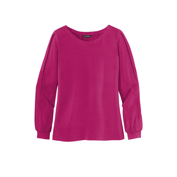 Port Authority® Luxe Knit Jewel Neck Ladies' Top