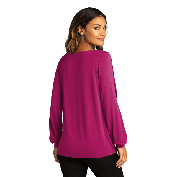 Port Authority® Luxe Knit Jewel Neck Ladies' Top