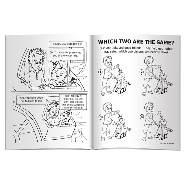 Say No To Alcohol Coloring & Activity Book