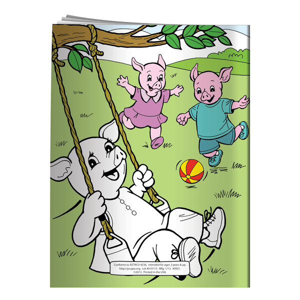 Live A Healthy Way Every Day Coloring & Activity Book