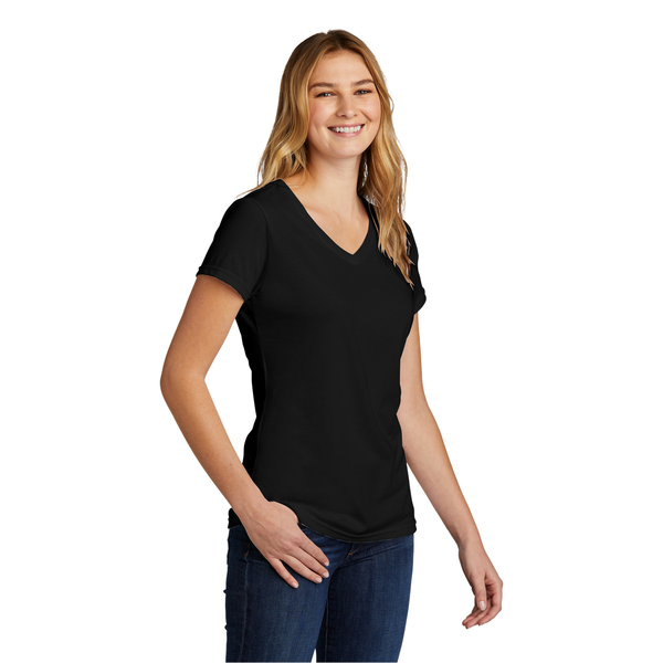 Port & Company® Tri-Blend V-Neck Ladies' Tee
