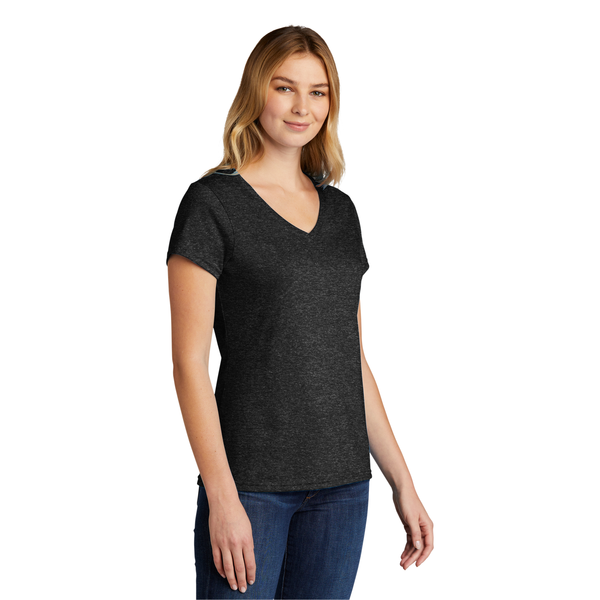 Port & Company® Tri-Blend V-Neck Ladies' Tee