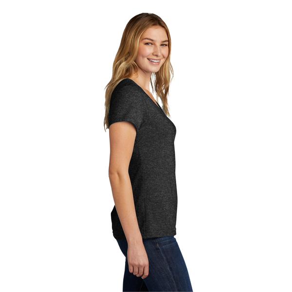 Port & Company® Tri-Blend V-Neck Ladies' Tee