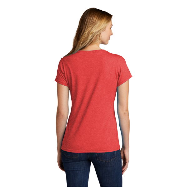Port & Company® Tri-Blend V-Neck Ladies' Tee