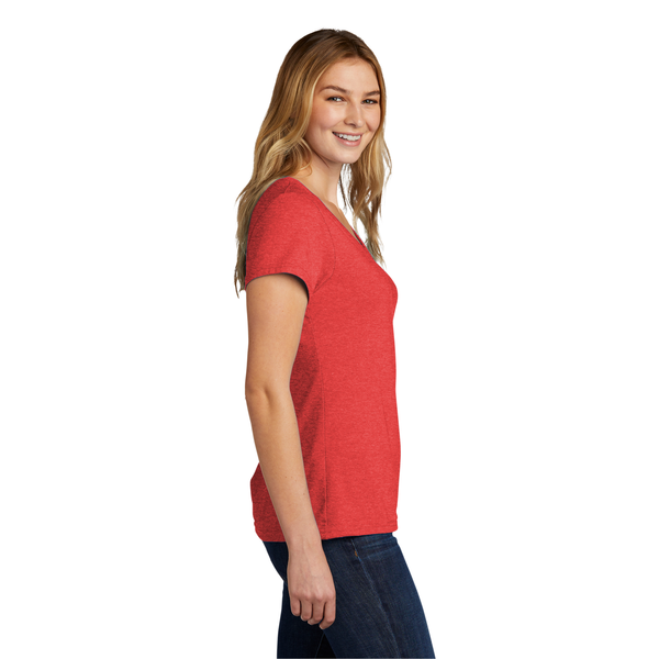Port & Company® Tri-Blend V-Neck Ladies' Tee