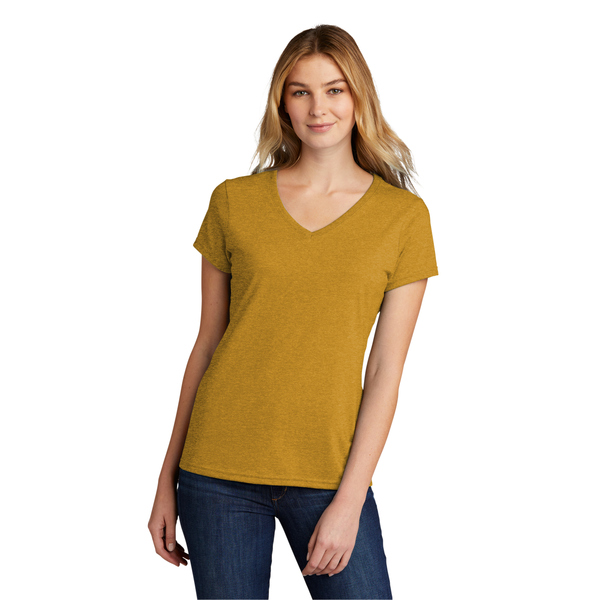 Port & Company® Tri-Blend V-Neck Ladies' Tee