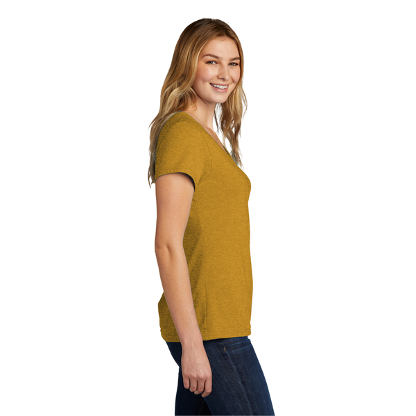 Port & Company® Tri-Blend V-Neck Ladies' Tee