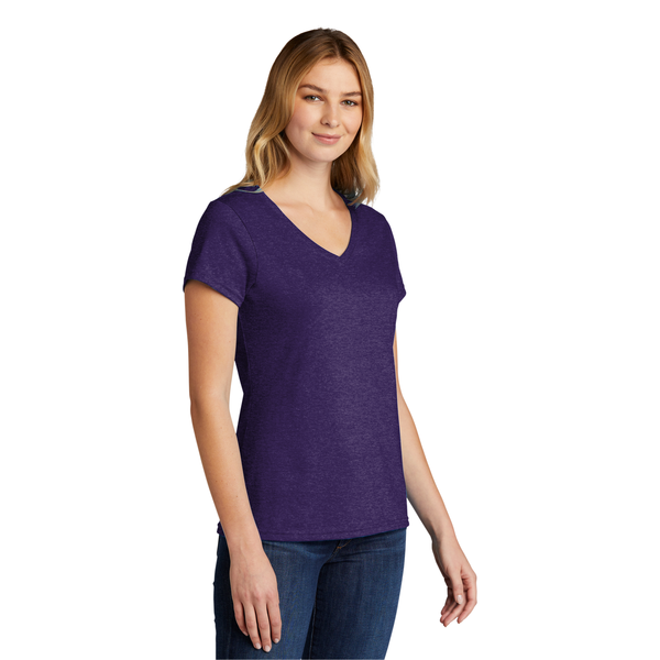 Port & Company® Tri-Blend V-Neck Ladies' Tee