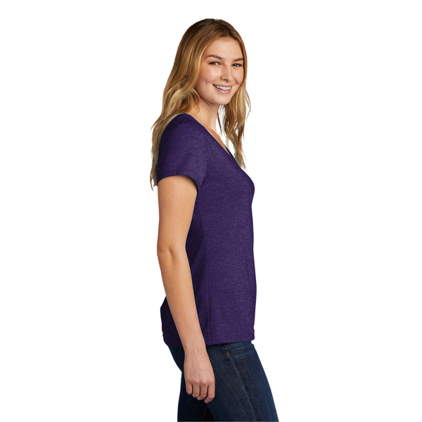 Port & Company® Tri-Blend V-Neck Ladies' Tee