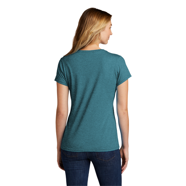 Port & Company® Tri-Blend V-Neck Ladies' Tee