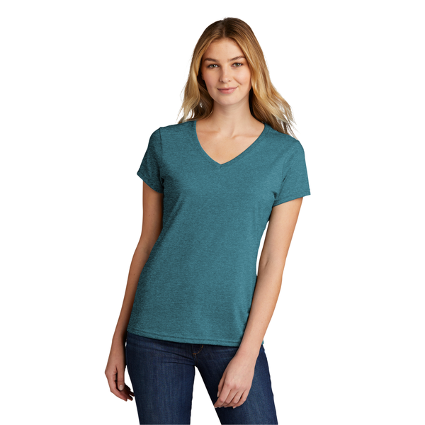 Port & Company® Tri-Blend V-Neck Ladies' Tee