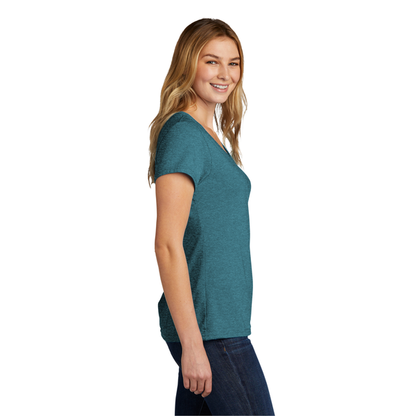 Port & Company® Tri-Blend V-Neck Ladies' Tee