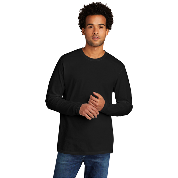 Port & Company® Tri-Blend Long Sleeve Men's Tee