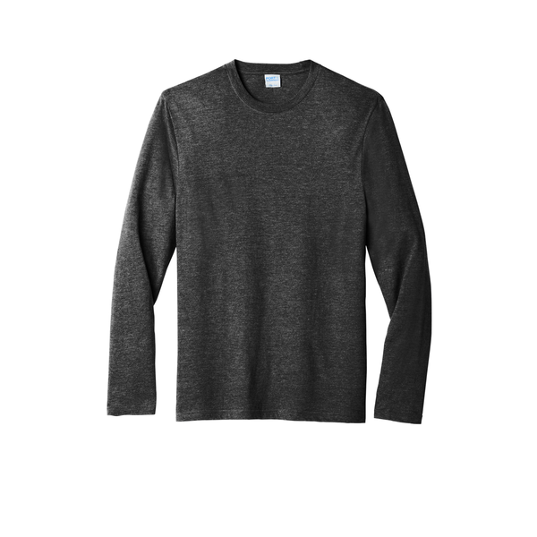 Port & Company® Tri-Blend Long Sleeve Men's Tee