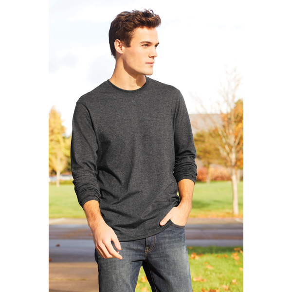 Port & Company® Tri-Blend Long Sleeve Men's Tee